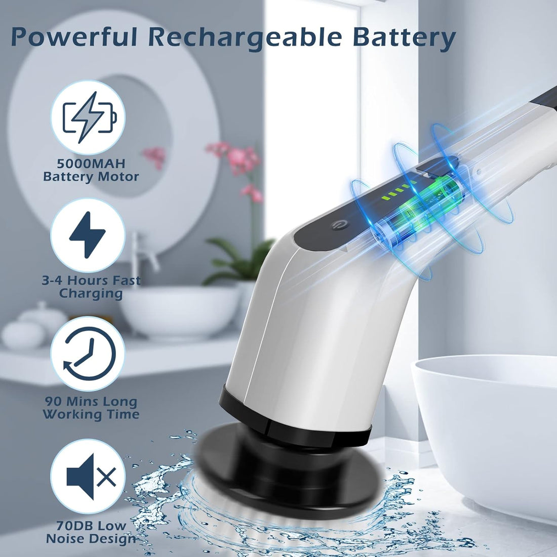 9 in 1 Electric Cleaning Brush                              فرشاة تنظيف كهربائية 9 في 1